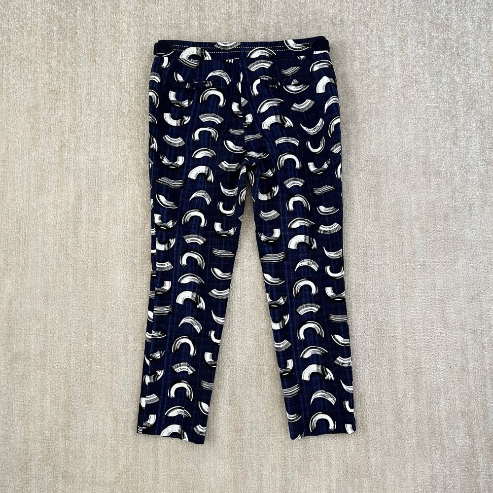 Anthropologie Cartonnier Cropped Cotton Trousers Pants 10 - Picture 4 of 9